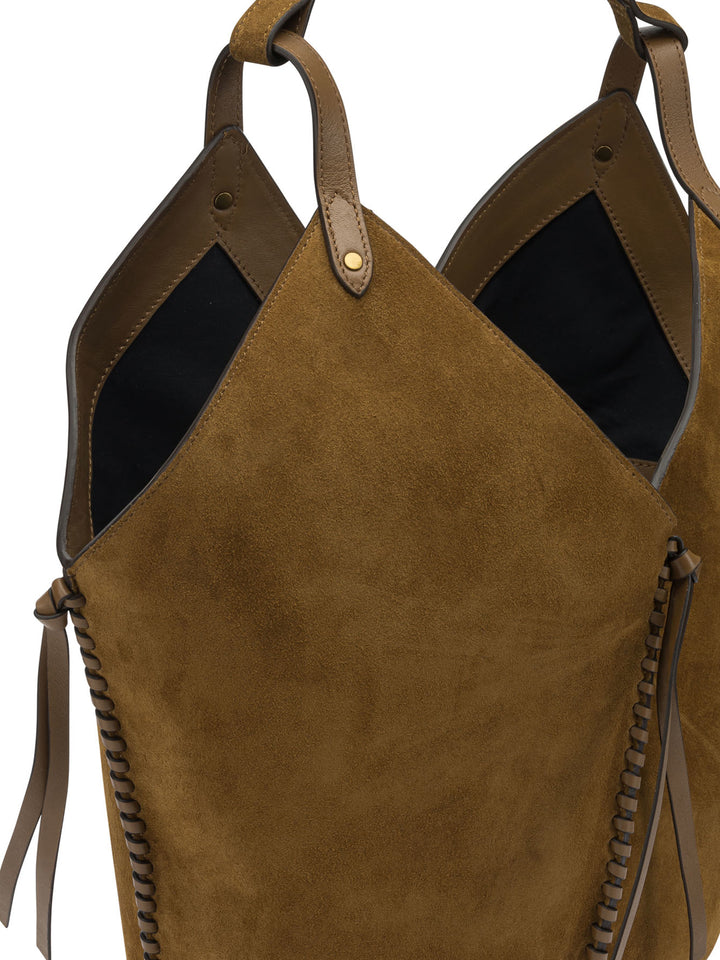 Isabel Marant Tampa Borse a Spalla e Tracolla - Marrone | 0122ca74e2172413f6946ea395e103d8c750b782