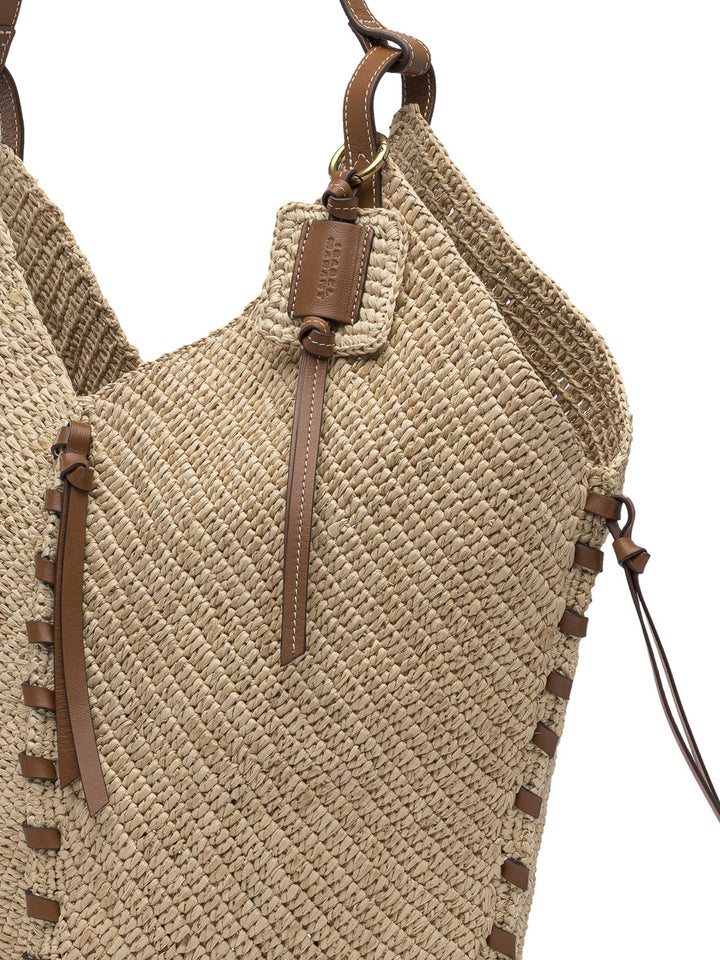 Isabel Marant Tampa Borse a Spalla e Tracolla - Beige | 331117a3becd9738f96cccaf94b3ad2a23a459fe