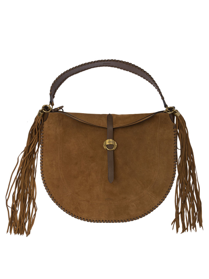 Isabel Marant Oskan Hobo Folk Borse a Spalla e Tracolla - Marrone | ea0a658129689eb6cb10fc87f7ca113dc6cb54c5