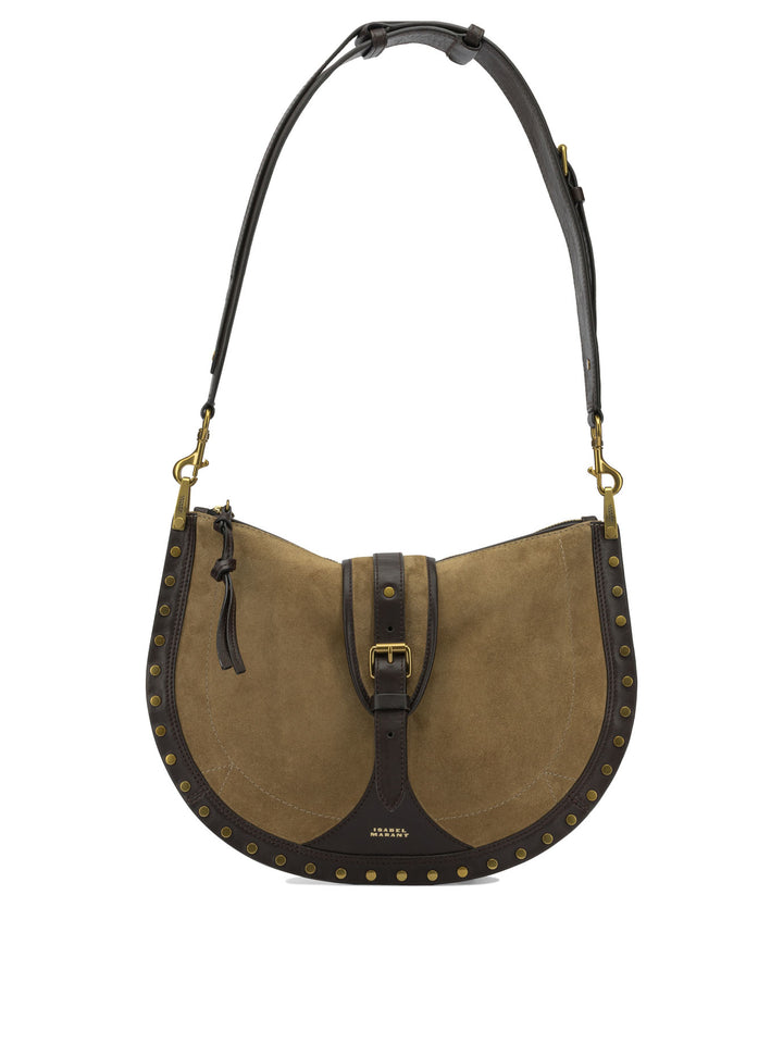 Isabel Marant Oskan Hobo Soft" Medium Shoulder Bag Borse a Spalla e Tracolla - Beige | df797d48942470ee07ce934cdcf587a7c11e75e6