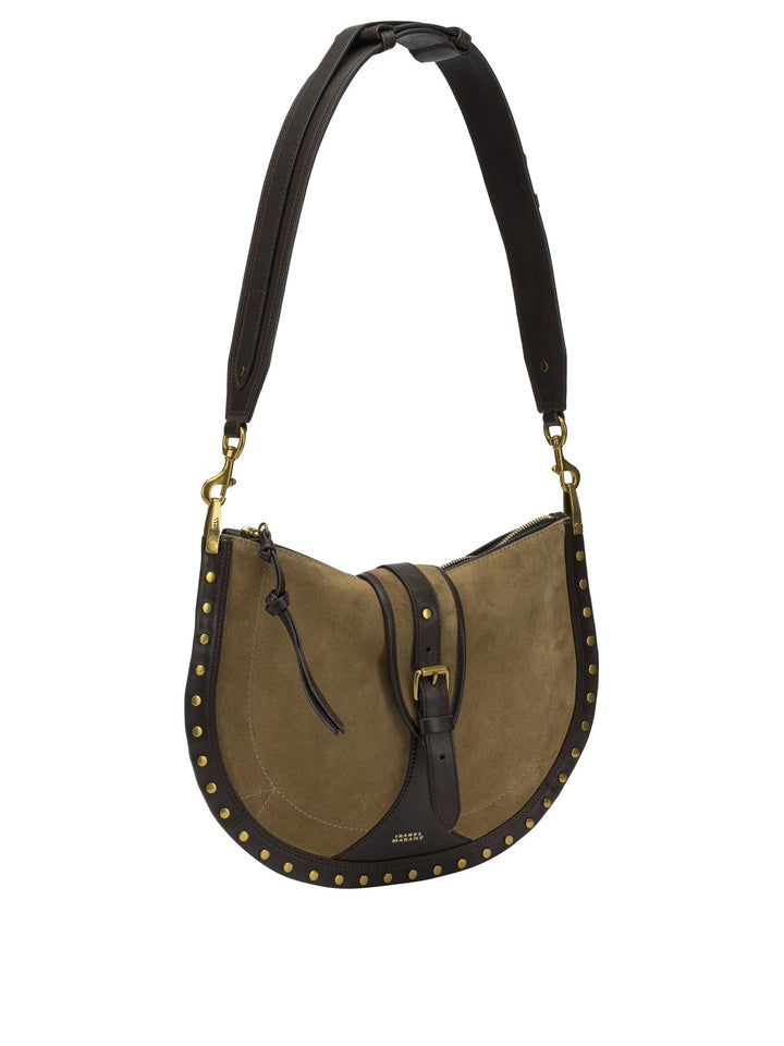 Isabel Marant Oskan Hobo Soft" Medium Shoulder Bag Borse a Spalla e Tracolla - Beige | 294f2598b3a5c1904e4d56c05d662d041e998a60