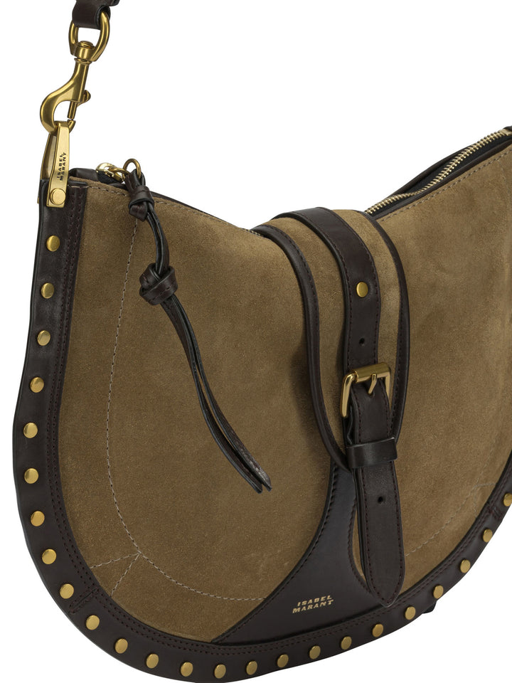 Isabel Marant Oskan Hobo Soft" Medium Shoulder Bag Borse a Spalla e Tracolla - Beige | b771d3e734e5d593b93ec6f60f2c26fc8a118023