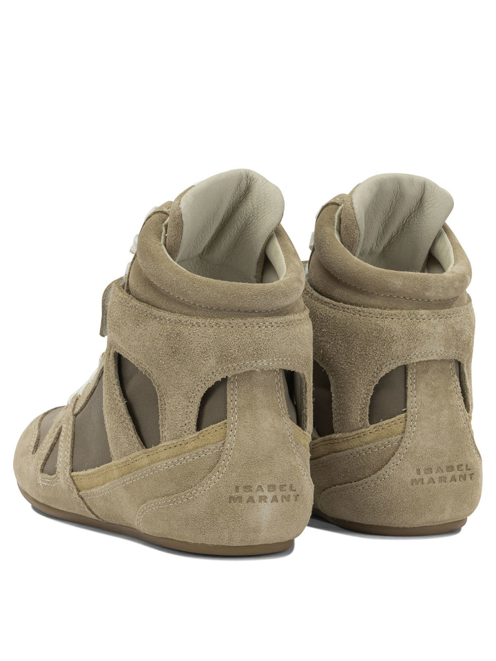 Isabel Marant Senny High Sneakers & Slip-On - Beige | 8c08ad3ac6004f3b03f6b6f06d2d78424506ae10