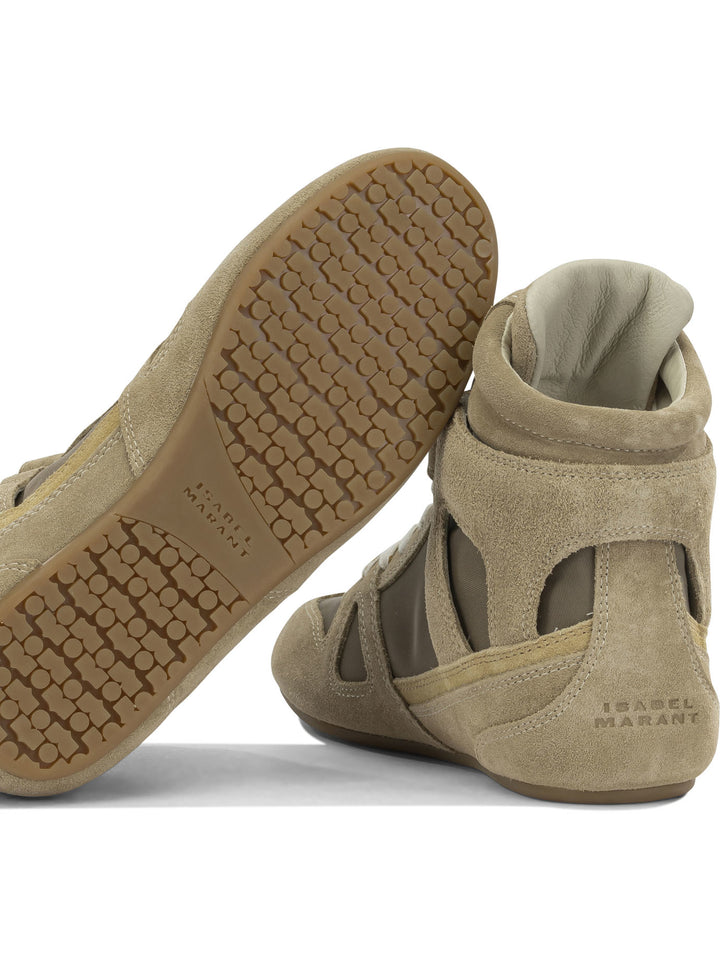 Isabel Marant Senny High Sneakers & Slip-On - Beige | abd090de74827bbe03165d86b259e4a8bd9058fd
