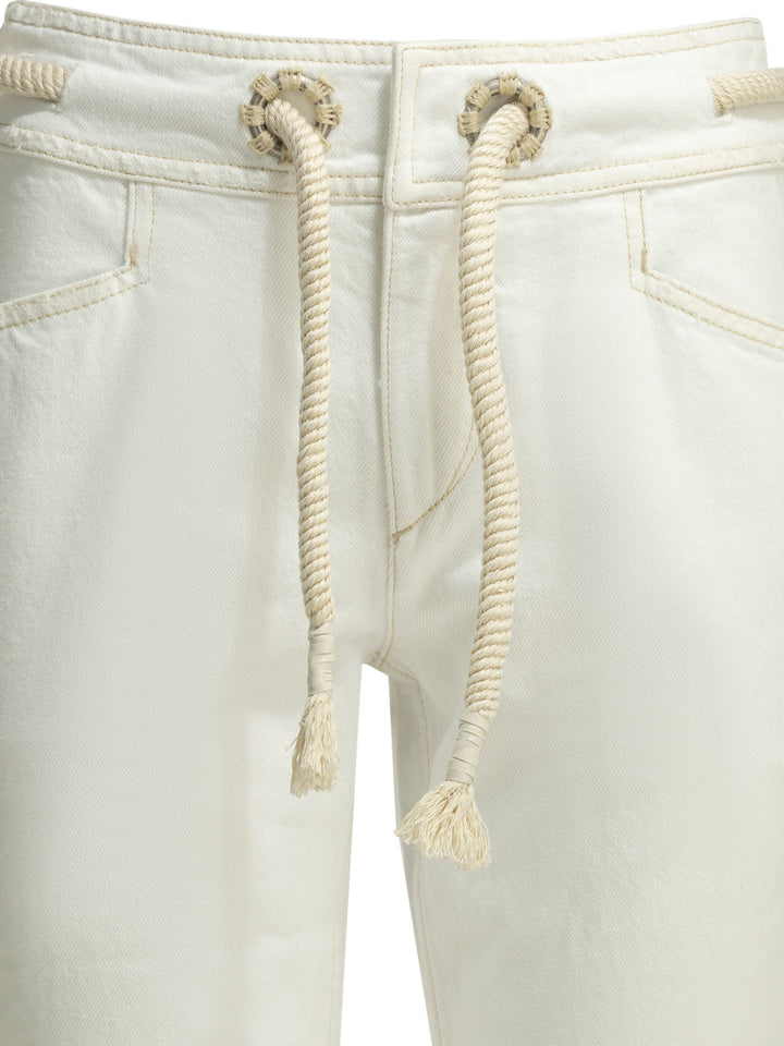Isabel Marant Alison Jeans - Bianco | 477e74c13a50d39bd9ecf72d224117a51a4a802b