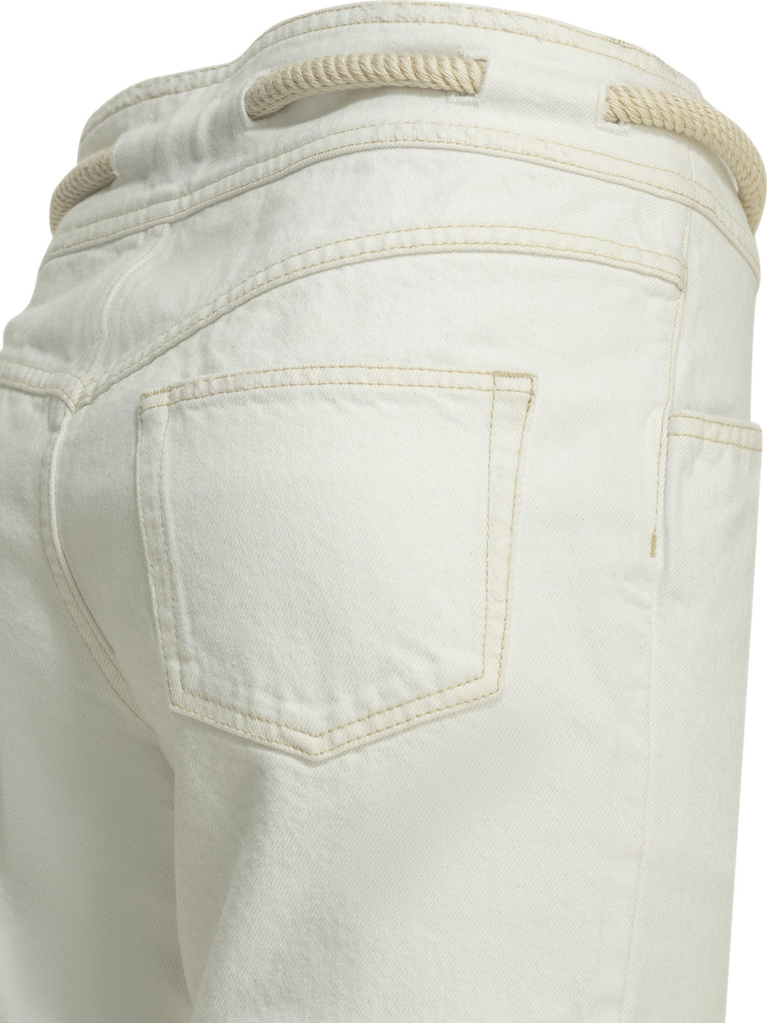 Isabel Marant Alison Jeans - Bianco | 02172a1ae26c24c6f8c9b6c2ce161403c693b90e