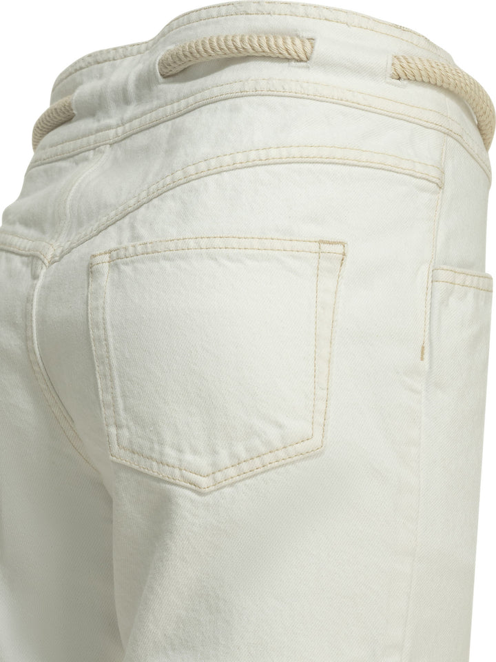 Isabel Marant Alison Jeans - Bianco | 02172a1ae26c24c6f8c9b6c2ce161403c693b90e