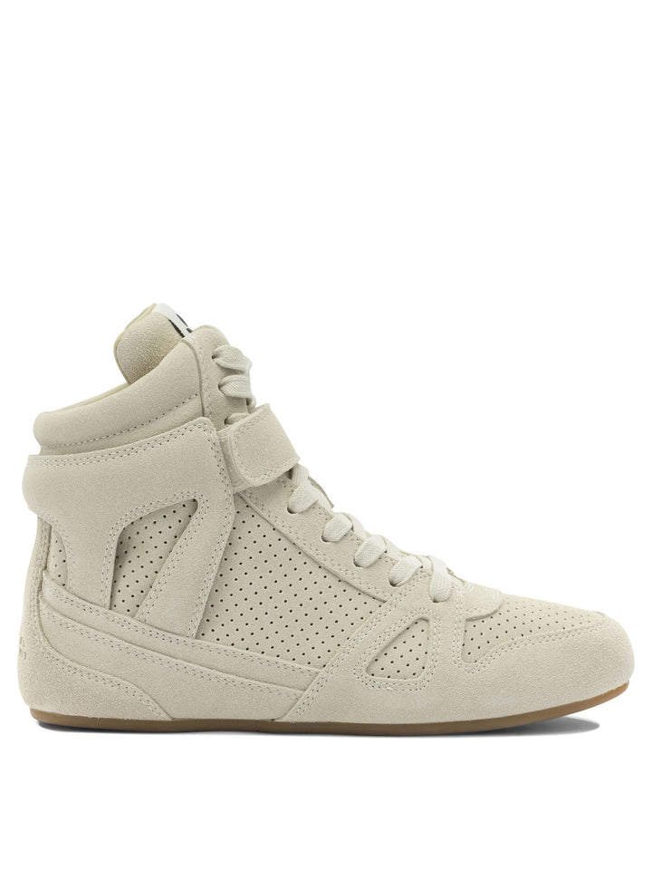 Isabel Marant Senny High Sneakers & Slip-On - Beige | f39f495ef4dab722db67966d39121acc7240a043