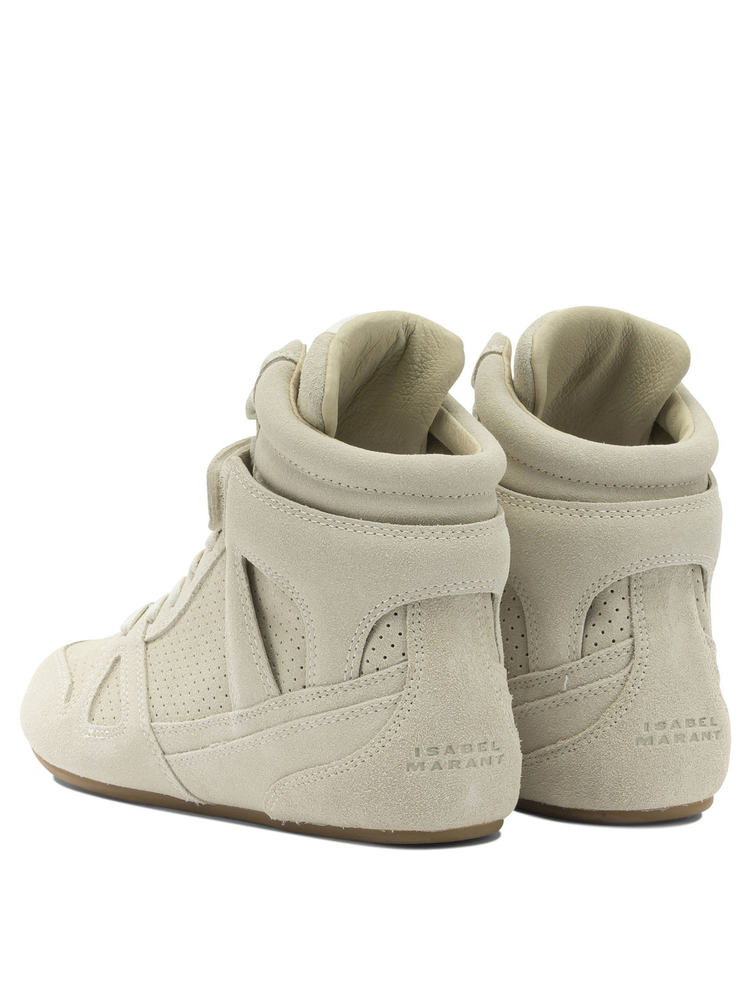 Isabel Marant Senny High Sneakers & Slip-On - Beige | 664030914477599302b5d5407ab14b71c7cc317a