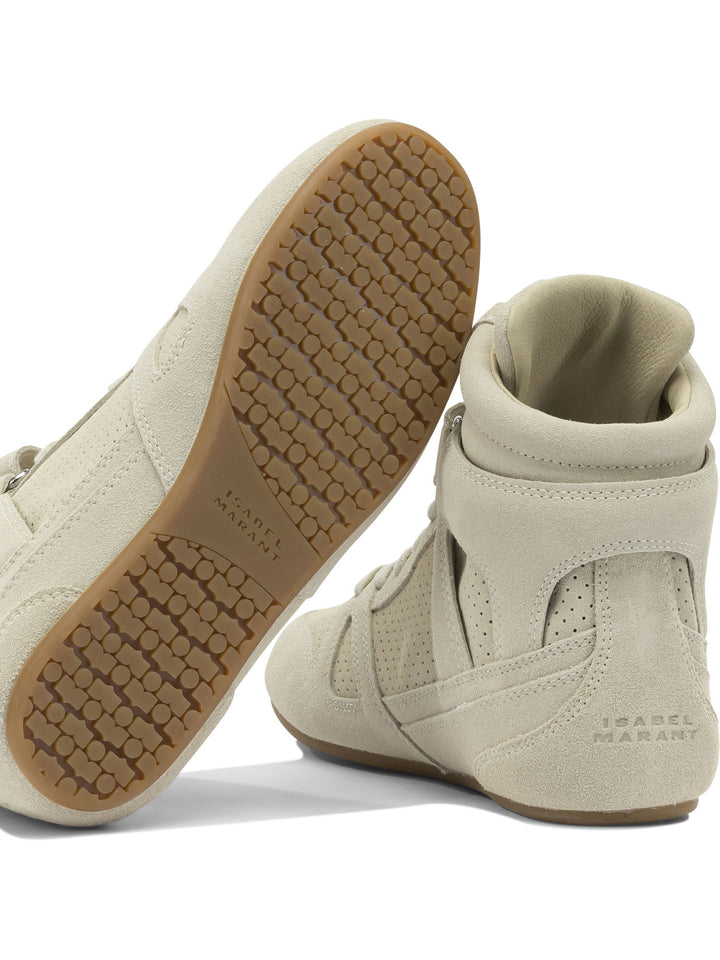 Isabel Marant Senny High Sneakers & Slip-On - Beige | ee1ee0fc331c5eb5f0e80b00a07568f98d2becd0