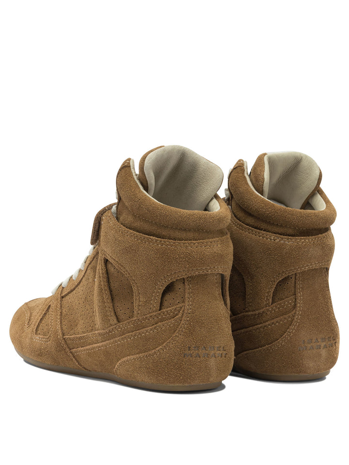Isabel Marant Senny High Sneakers & Slip-On - Marrone | 52b1a18849364c5e5a007a7009846704d8f970f6