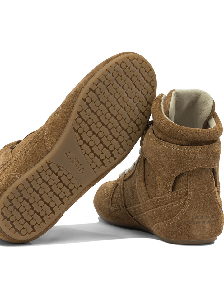 Isabel Marant Senny High Sneakers & Slip-On - Marrone | 65e2f39dbd3818ed4c321a9088316a01bdd36d3a