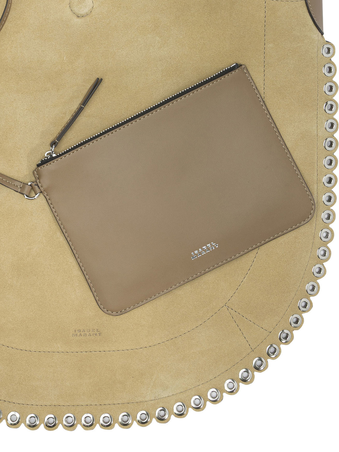 Isabel Marant Oskan Hobo Soft Borse a Spalla e Tracolla - Beige | 82ea90dafb86a2d44315e784ed7d8738633da653