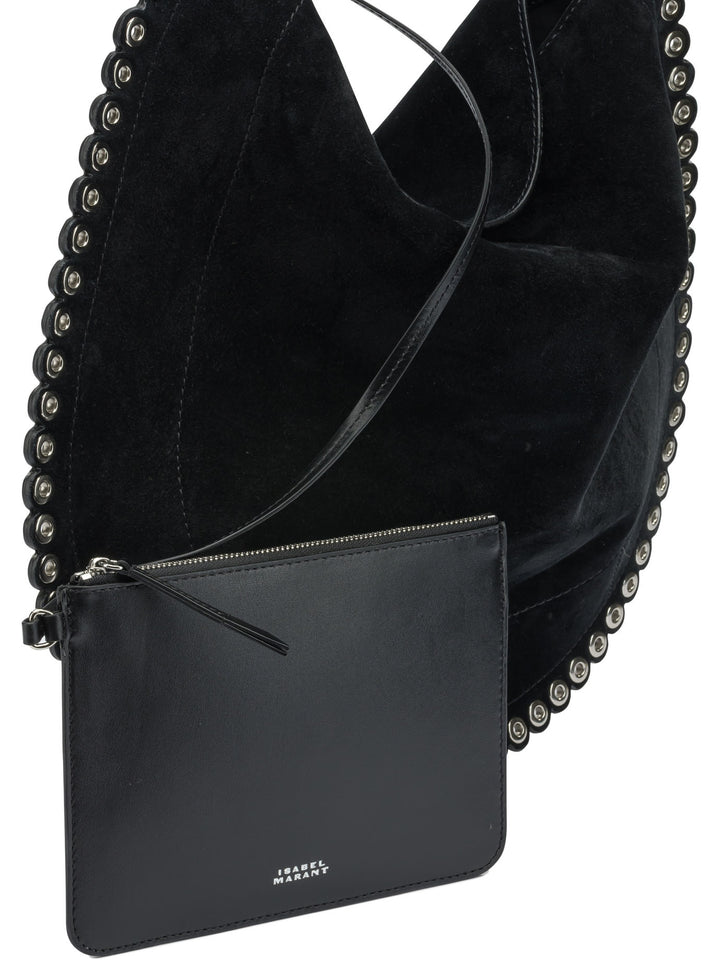 Isabel Marant Oskan Hobo Soft Borse a Spalla e Tracolla - Nero | a2ec36eeb6ac71e7467b16c333eeb9607baa0e2f