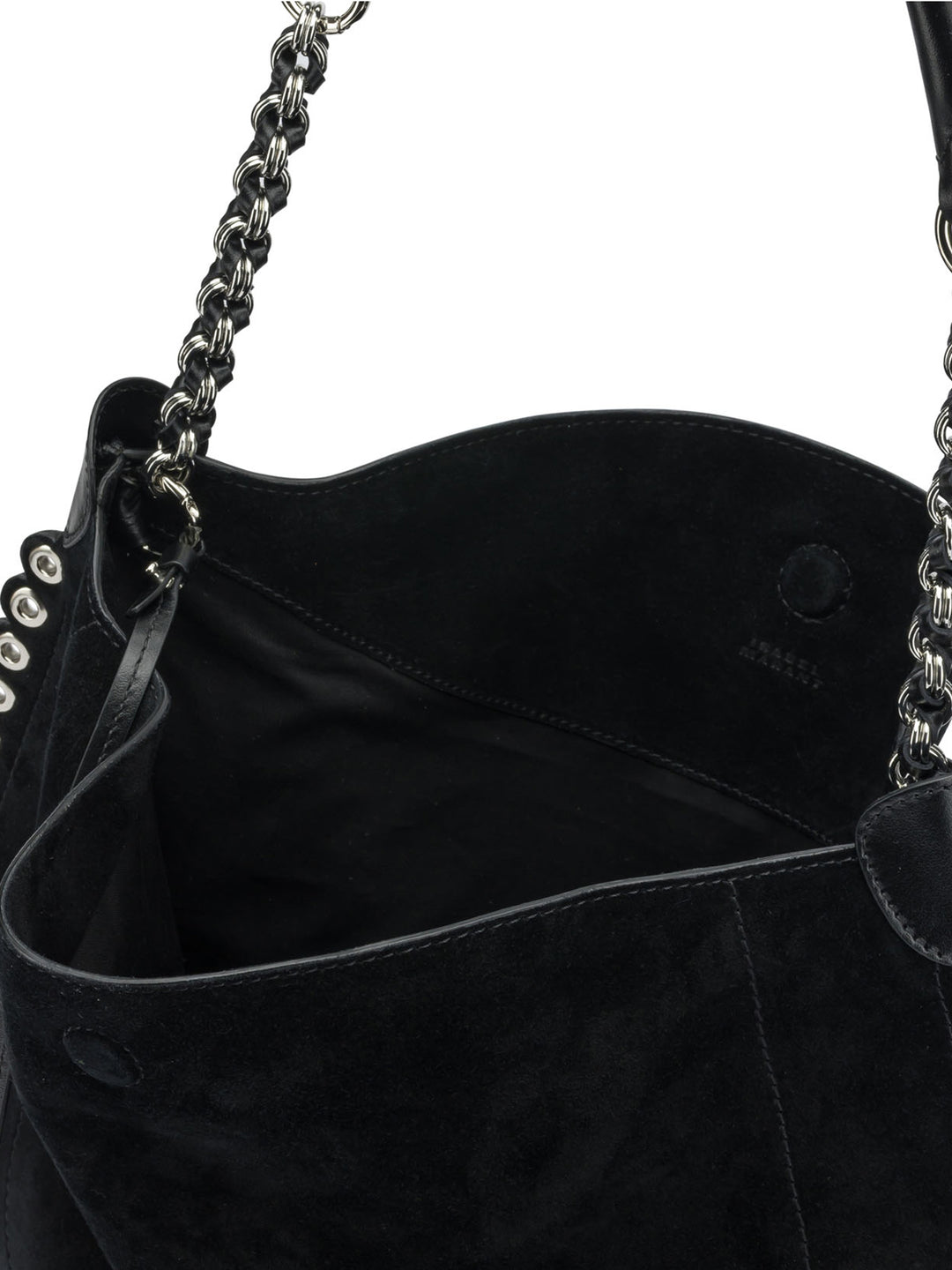 Isabel Marant Oskan Hobo Soft Borse a Spalla e Tracolla - Nero | 14352a8e4c73596ab458cc802641fcc1199d73d6