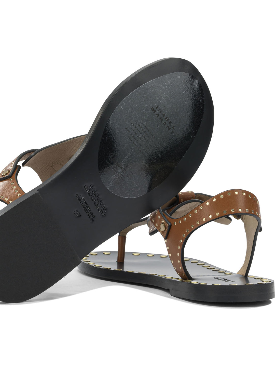 Isabel Marant Joonya Sandali - Marrone | e80f4479647c090a25a924543e9ed6659b3eb5b3