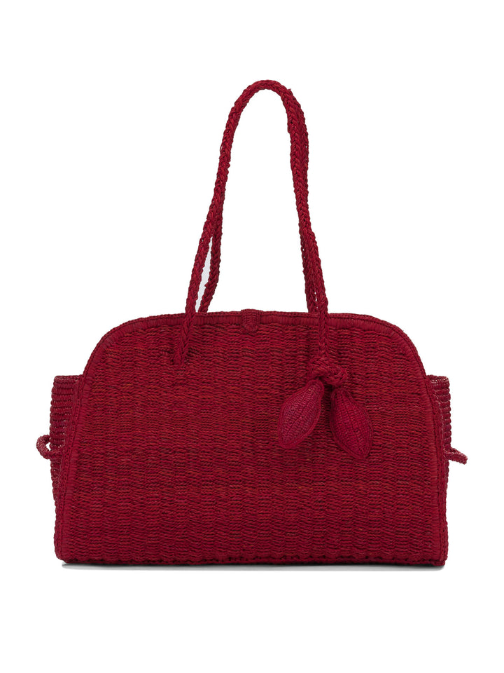 Jacquemus Le Turismo Handbags - Rosso | 8432703a4891461c1827512aa50d98c7e3efc145
