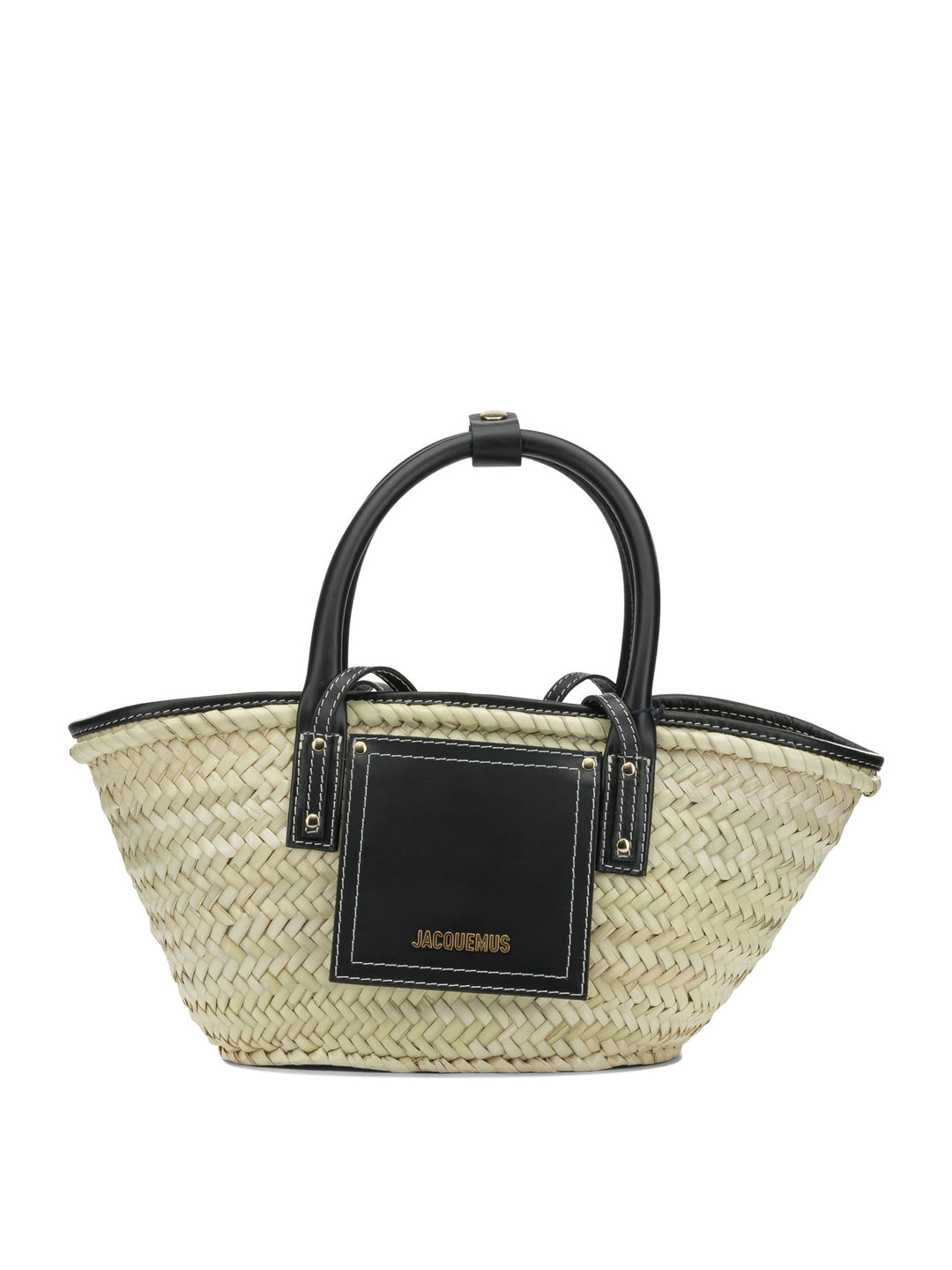 Jacquemus Le Petit Panier Soli Handbags - Nero | 820ead94f2f71612b7458184cb9f73346b46a402