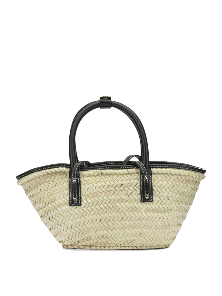 Jacquemus Le Petit Panier Soli Handbags - Nero | f3496dc02d06864be9c4be3ed658823b574d4a65