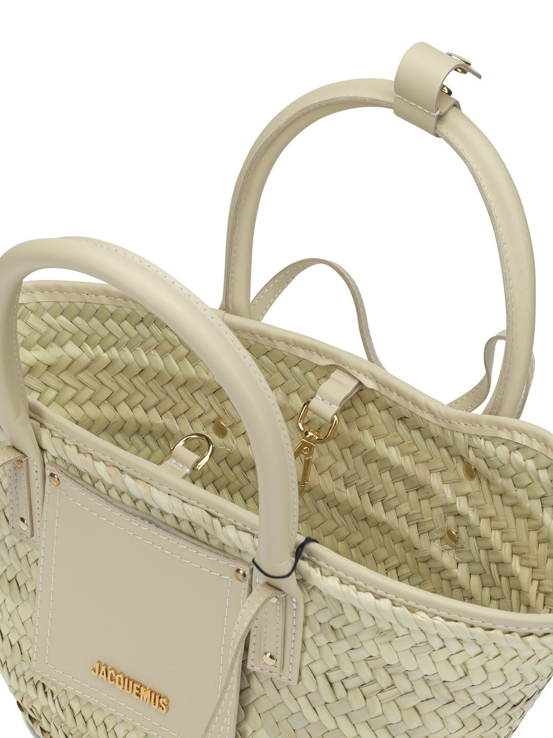 Jacquemus Le Petit Panier Soli Handbags - Bianco | 6da29680db055be0d41aa7a136642034fa3222d3