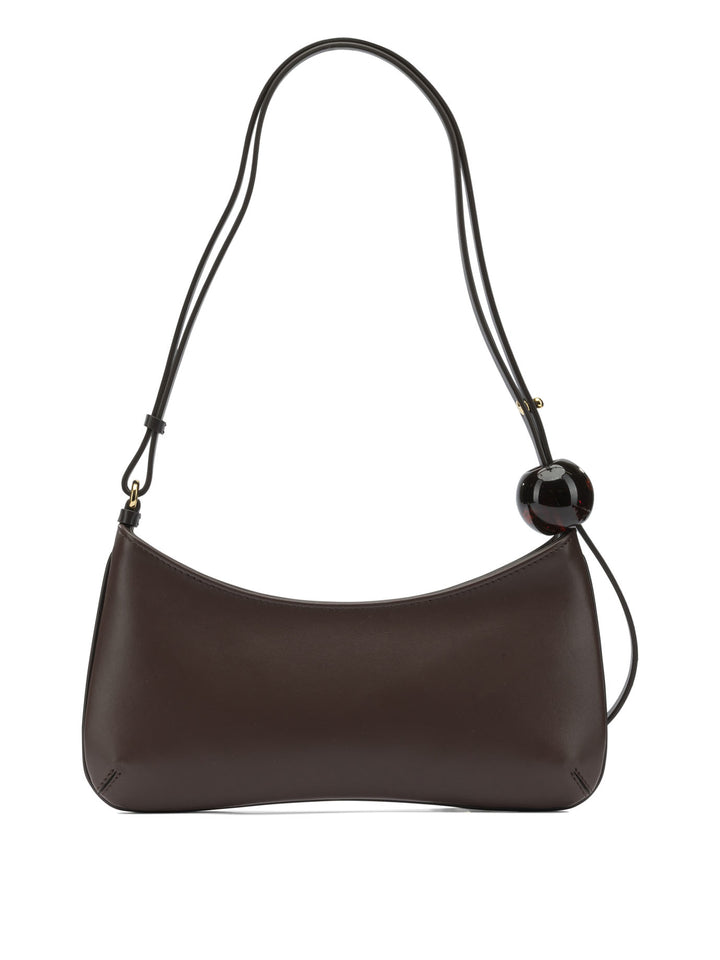 Jacquemus Le Bisou Perle Borse a Spalla e Tracolla - Marrone | eea510a7b5b126e17569708a674b612295749aab