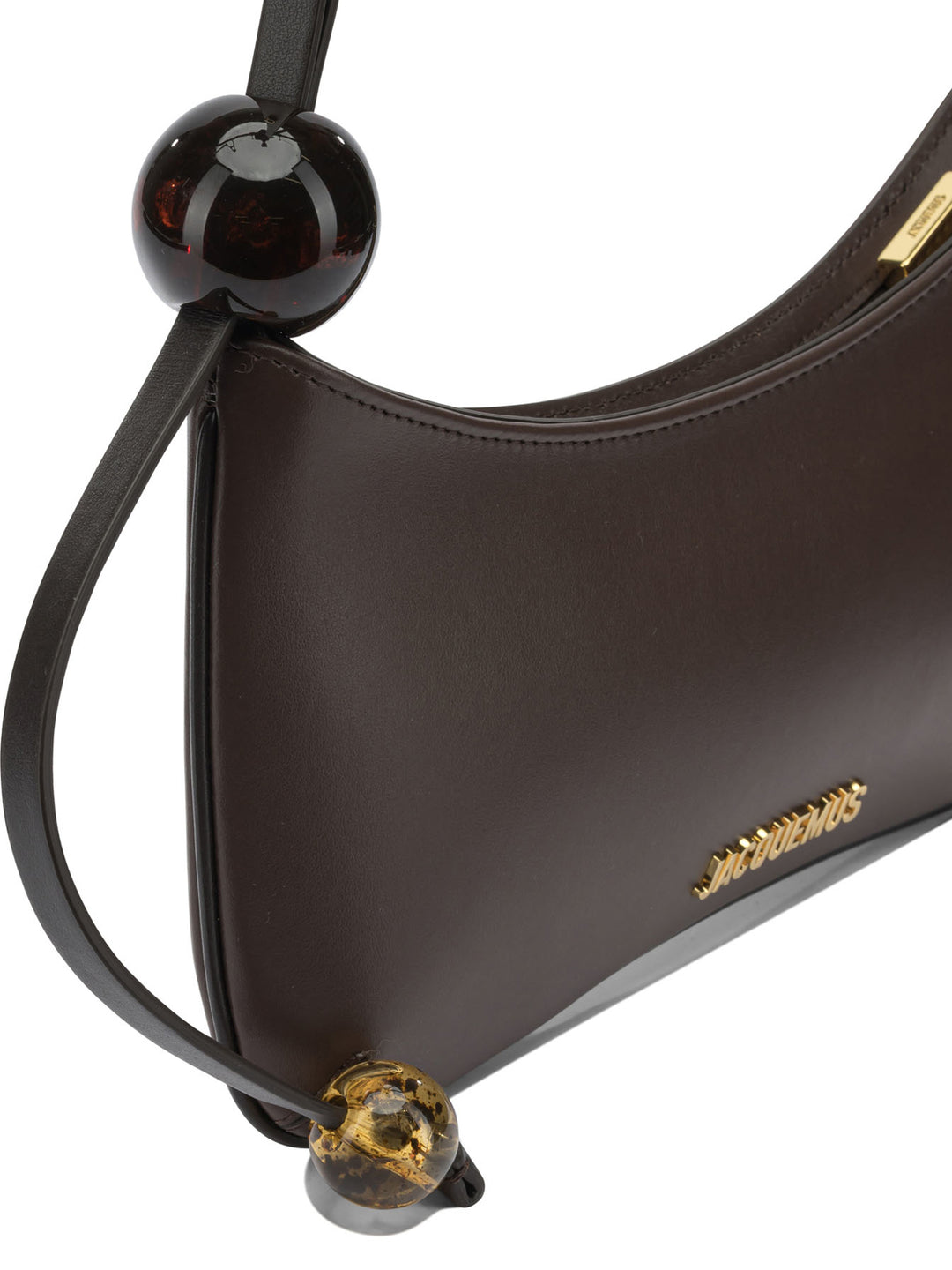 Jacquemus Le Bisou Perle Borse a Spalla e Tracolla - Marrone | 2f993c4d5b7850e3d02a91be8a38bc015fe6e7ef