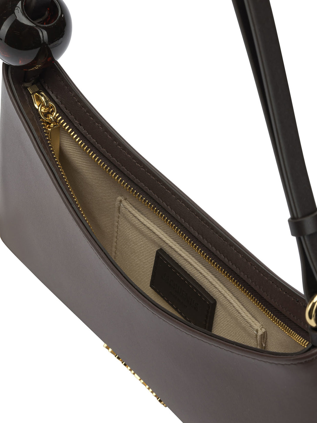Jacquemus Le Bisou Perle Borse a Spalla e Tracolla - Marrone | 0439eb97c652f235b13195ece4c8c9b52a9b0793