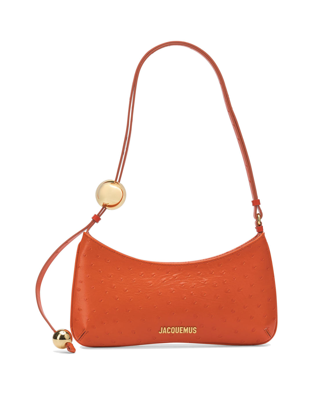 Jacquemus Le Bisou Perle" Small Shoulder Bag Borse a Spalla e Tracolla - Arancione | 8ea65450eb60171103503b6ca67a7e77682e7cea