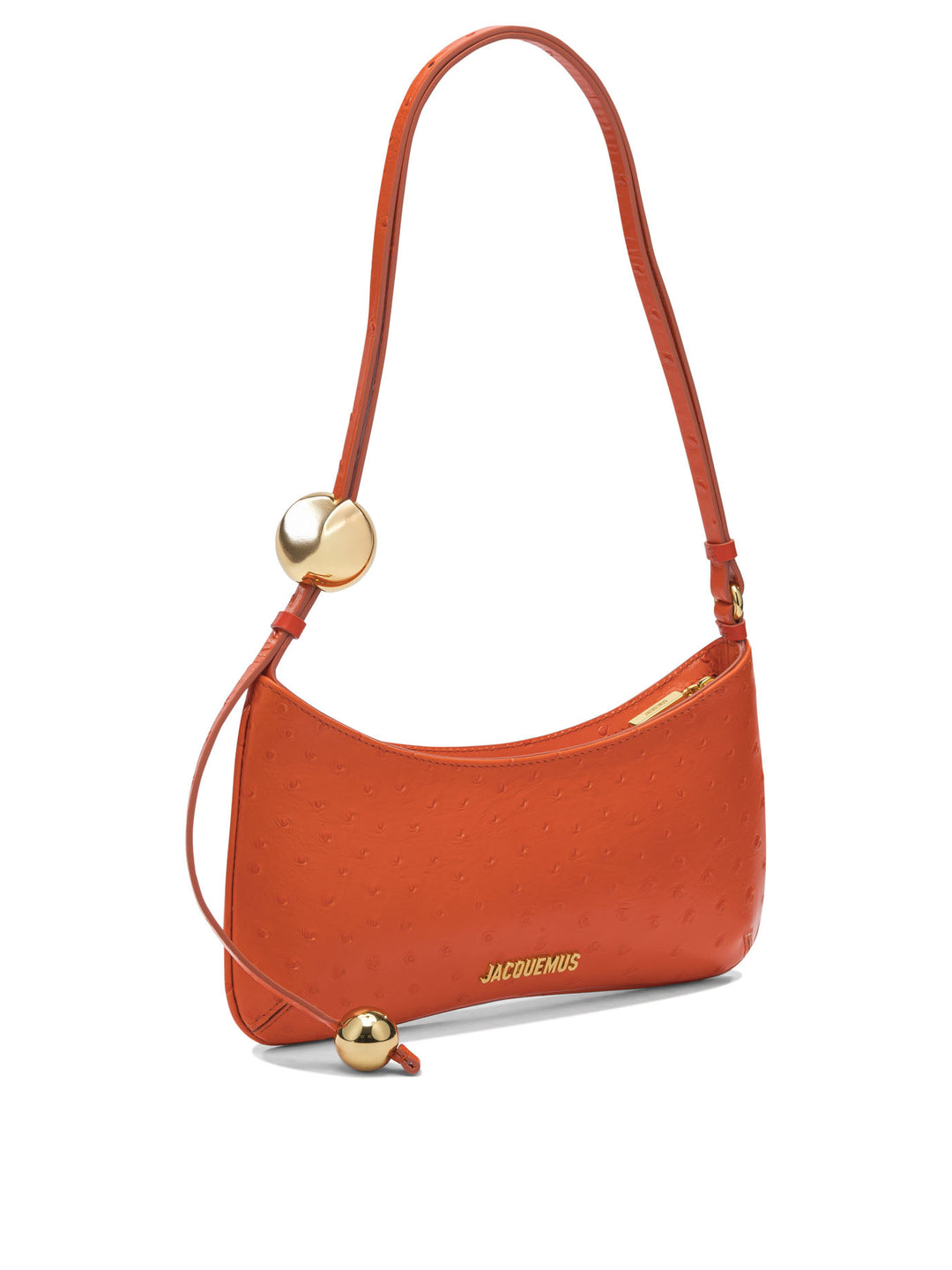 Jacquemus Le Bisou Perle" Small Shoulder Bag Borse a Spalla e Tracolla - Arancione | 6aedf837f84079f369e4070f7f389b510754fb5a