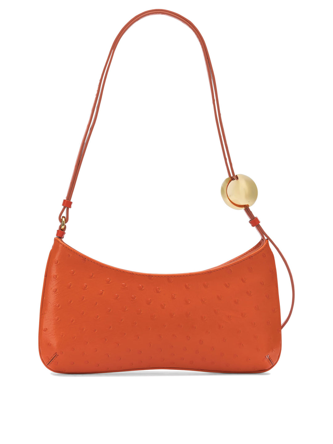 Jacquemus Le Bisou Perle" Small Shoulder Bag Borse a Spalla e Tracolla - Arancione | 57813f7ddbc44db66476eff3954660581b1940e5