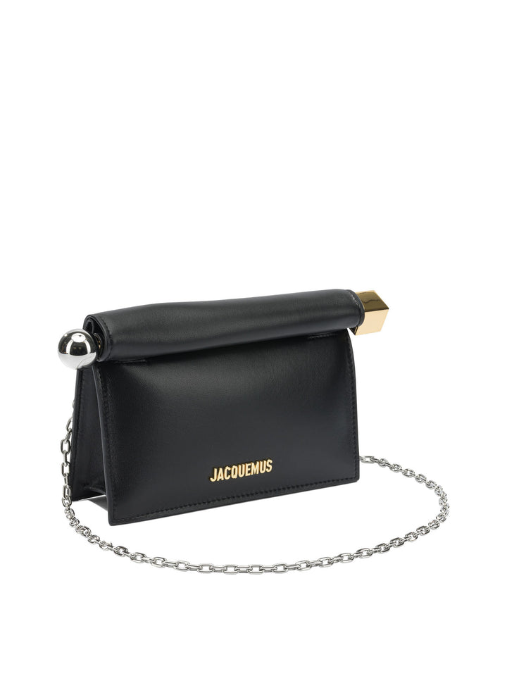 Jacquemus La Petite Rond Carrè Clutches - Nero | 4cc8bf47a2027682c6d7173a56ab4057a05b521c