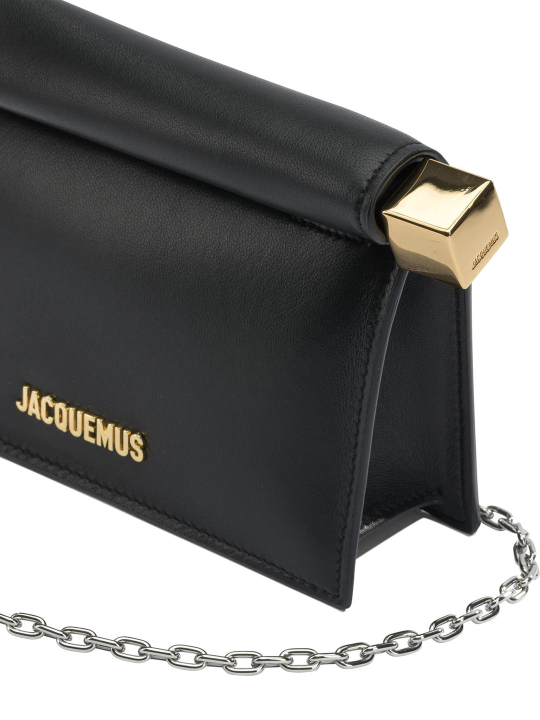 Jacquemus La Petite Rond Carrè Clutches - Nero | c315fb559c7bd2ce878b45a27d50720f106efcb3