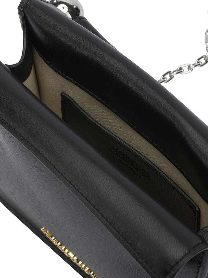 Jacquemus La Petite Rond Carrè Clutches - Nero | 268fb8998b2a1a12029e5d3c950ae1ad5bedcb92