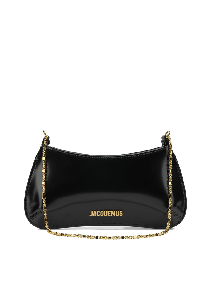 Jacquemus Le Petit Bisou Chaine Borse a Spalla e Tracolla - Nero | 1dcc91879bdb3bc500408a5955152487c327197c