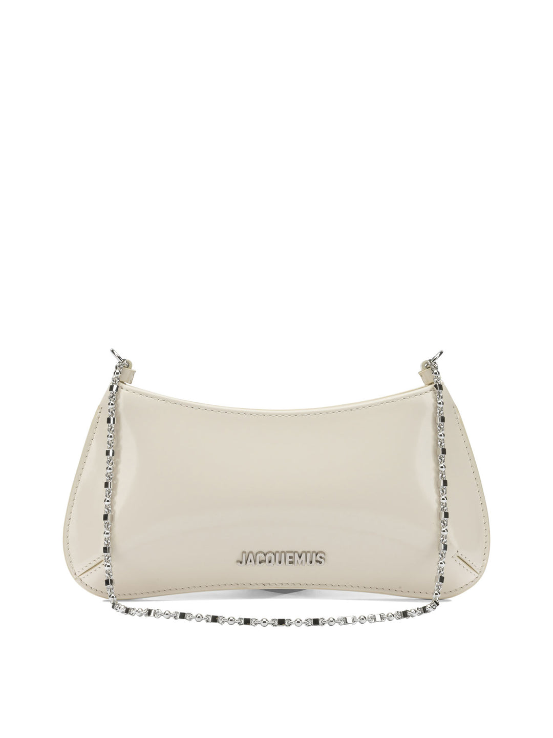 Jacquemus Le Petit Bisou Chaine Borse a Spalla e Tracolla - Bianco | 1a45a316fe62f0cbd0e79ff802ce588ad11b7fb1