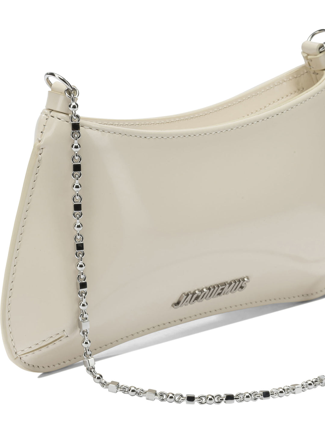 Jacquemus Le Petit Bisou Chaine Borse a Spalla e Tracolla - Bianco | de35ec0f4de93d939d38e5ebb42e26dc76b6db72