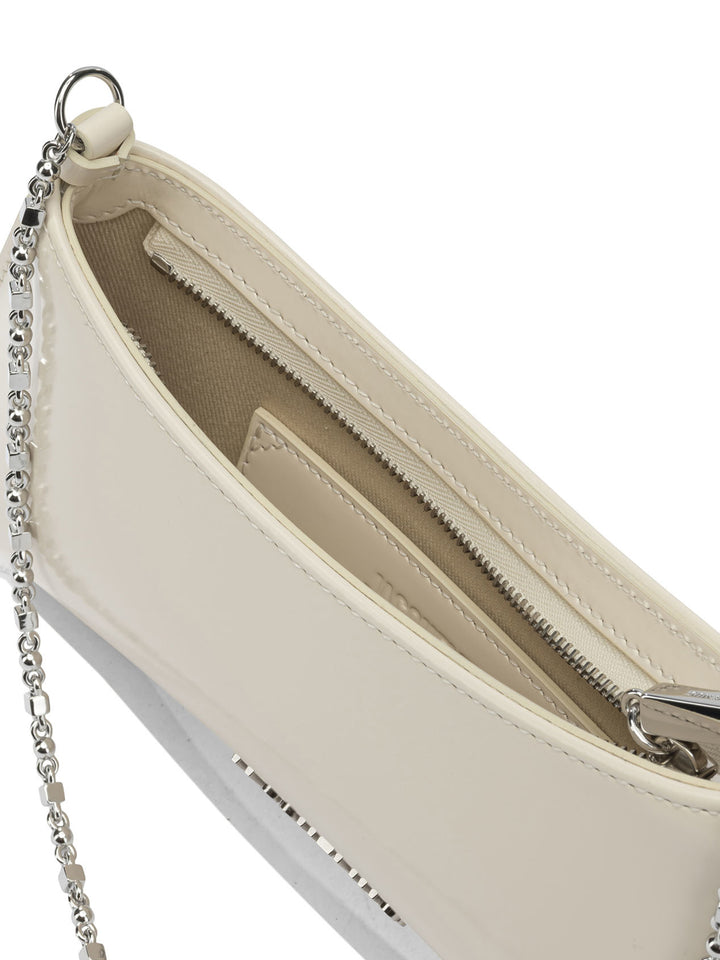 Jacquemus Le Petit Bisou Chaine Borse a Spalla e Tracolla - Bianco | a3aae5a7d5f97c485a69571230aec85ebf748b55