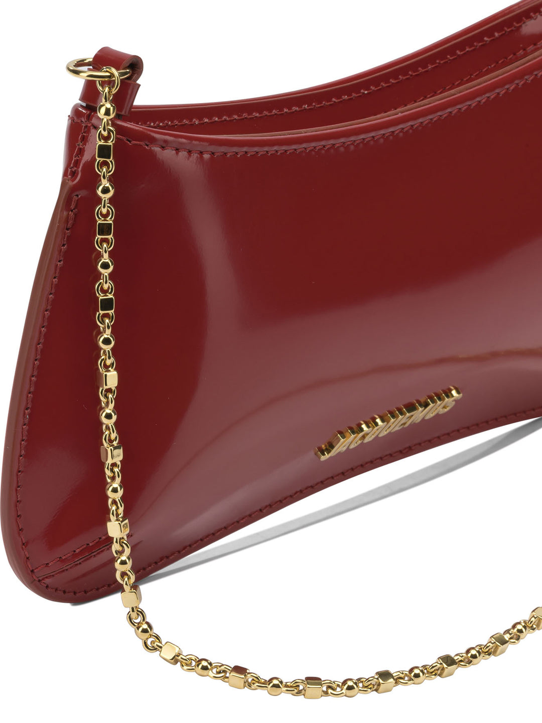 Jacquemus Le Petit Bisou Chaine Borse a Spalla e Tracolla - Rosso | 6094764c2c40d8d4a1c9c13434ae1811ca74bdf8