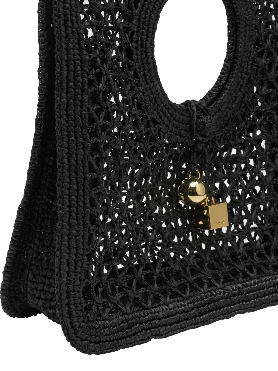 Jacquemus Le Petite Carre Spiaggia Handbags - Nero | 333124d70fa124169d1767e88f87942ee7b879dd