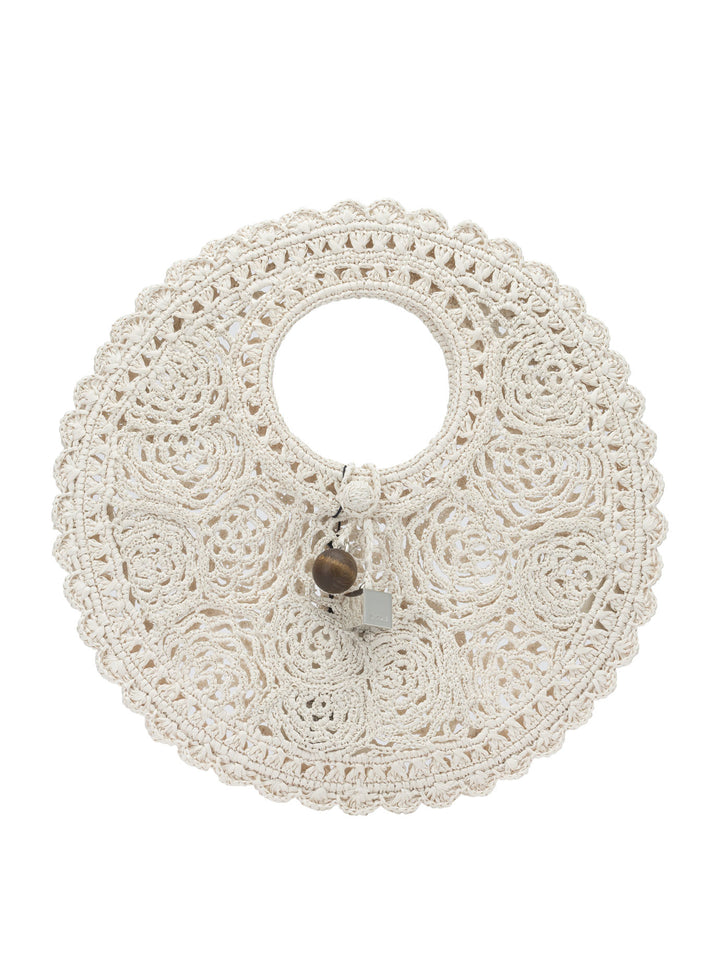 Jacquemus Le Petit Rond Spiaggia Handbags - Bianco | fa5eacef4f6004d9ffb26b757f7c14e630ef80b3
