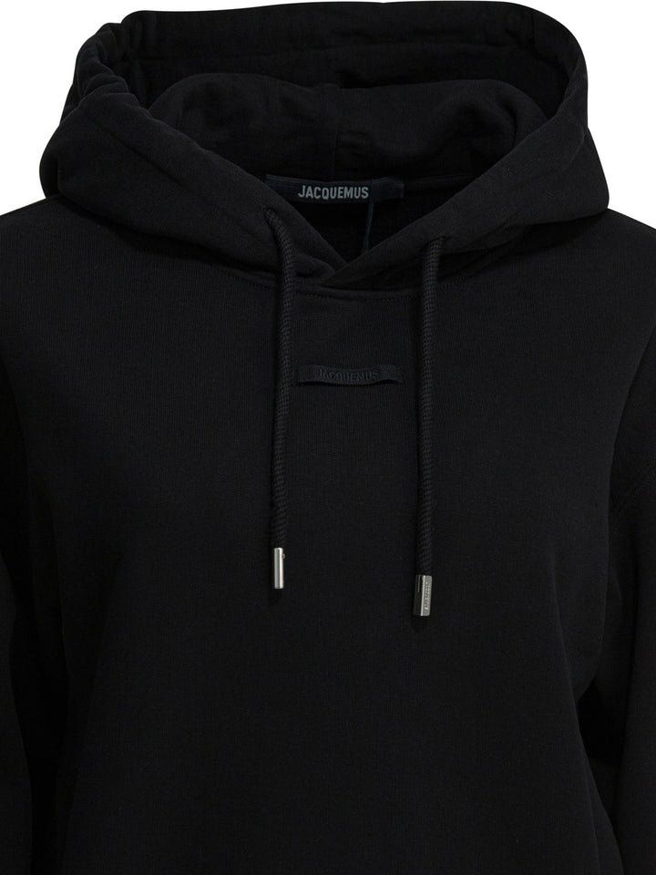 Jacquemus Gros Grain Sweatshirts - Nero | fc5f3fdfe3075d0fa330afbcaf8eaf6c6c28d419