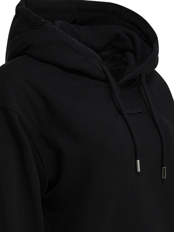 Jacquemus Gros Grain Sweatshirts - Nero | d7d7728190f3751fe209cabb21581691a7c46977