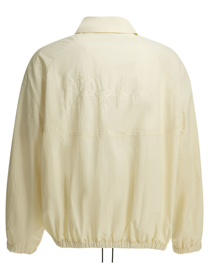 Jacquemus Le Coupe-Vent Jackets and Coats - Bianco | f9ce3a48695388a3d4b38c333dd1eb85e75a038a