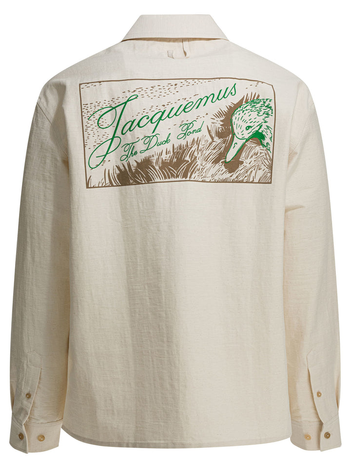 Jacquemus Mecano Shirts - Bianco | 3e0a2c185e1ece3fadcd7b1b7f79670246462475