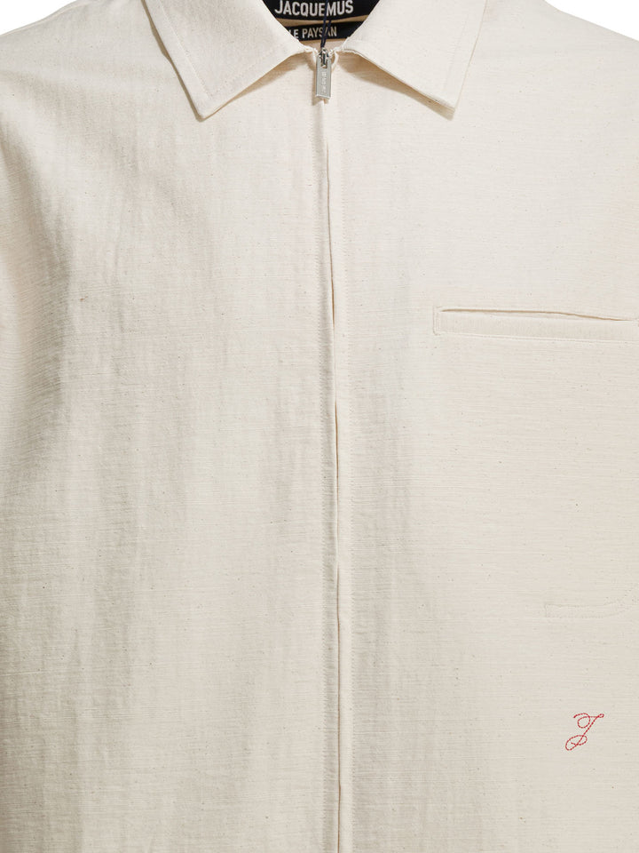 Jacquemus Mecano Shirts - Bianco | bc2208853486392401d8bb4e55f0a8df3d4868c8