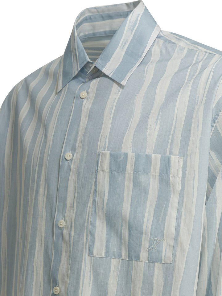 Jacquemus  Shirts - Blu | 73251b36cc5cb568c0ad34295d2aa4d095bfc013