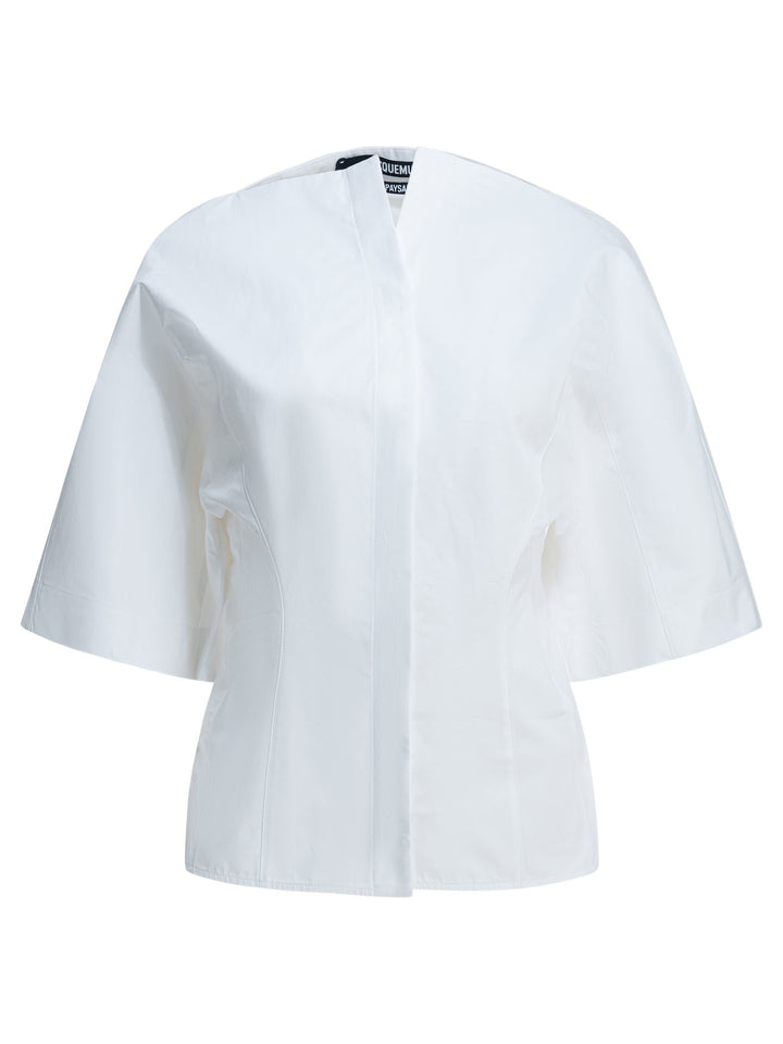 Jacquemus Moisson Shirts - Bianco | 2e2135983e095810dd5c7bace6587b5bbc99a5f4