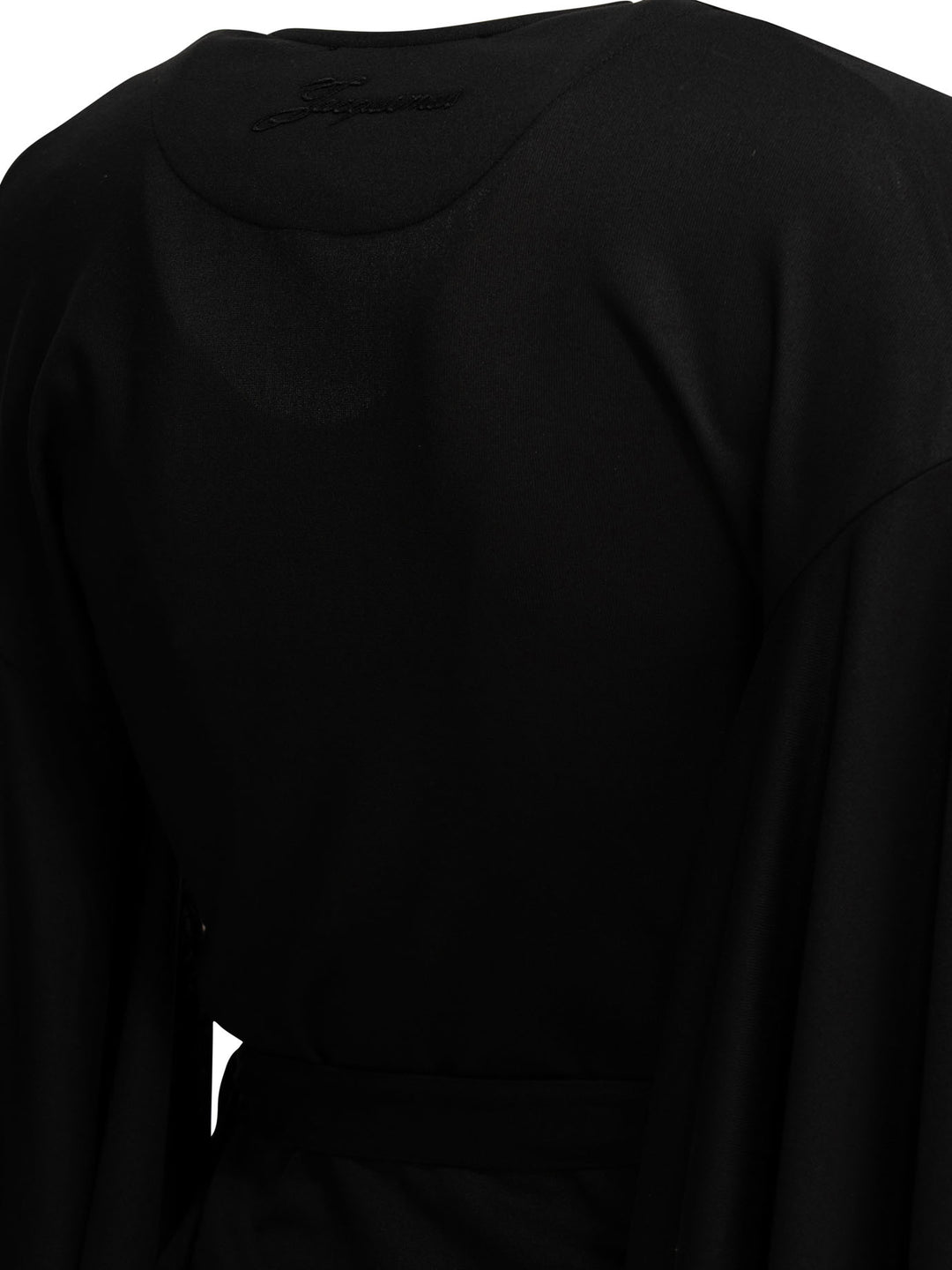 Jacquemus Casual Wrap-Around Top Top - Nero | 6b01d622aa30a56421e0910fab9f2d32fa7149d8