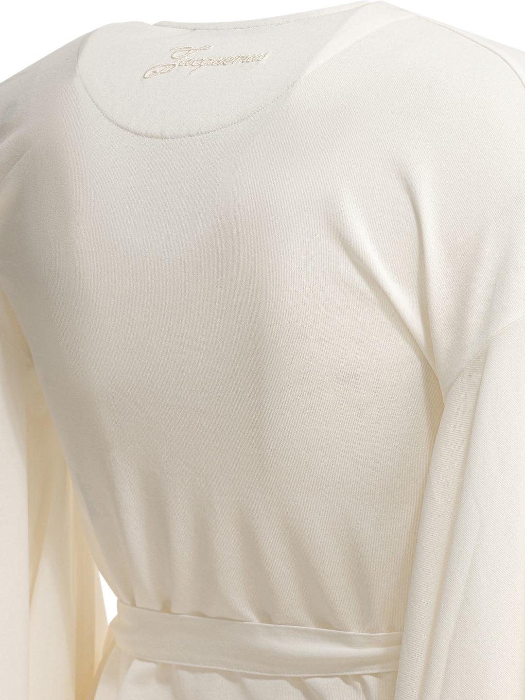 Jacquemus Casual Wrap-Around Top Top - Bianco | 6b8071a6b204f108cfb925f398fc3c63d1208437