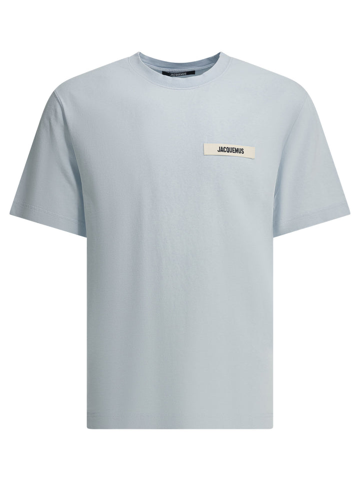 Jacquemus Gros Grain T-shirts - Light blue | 3d58e61ea348dd9cb354438c3f1d25d2014b02d4
